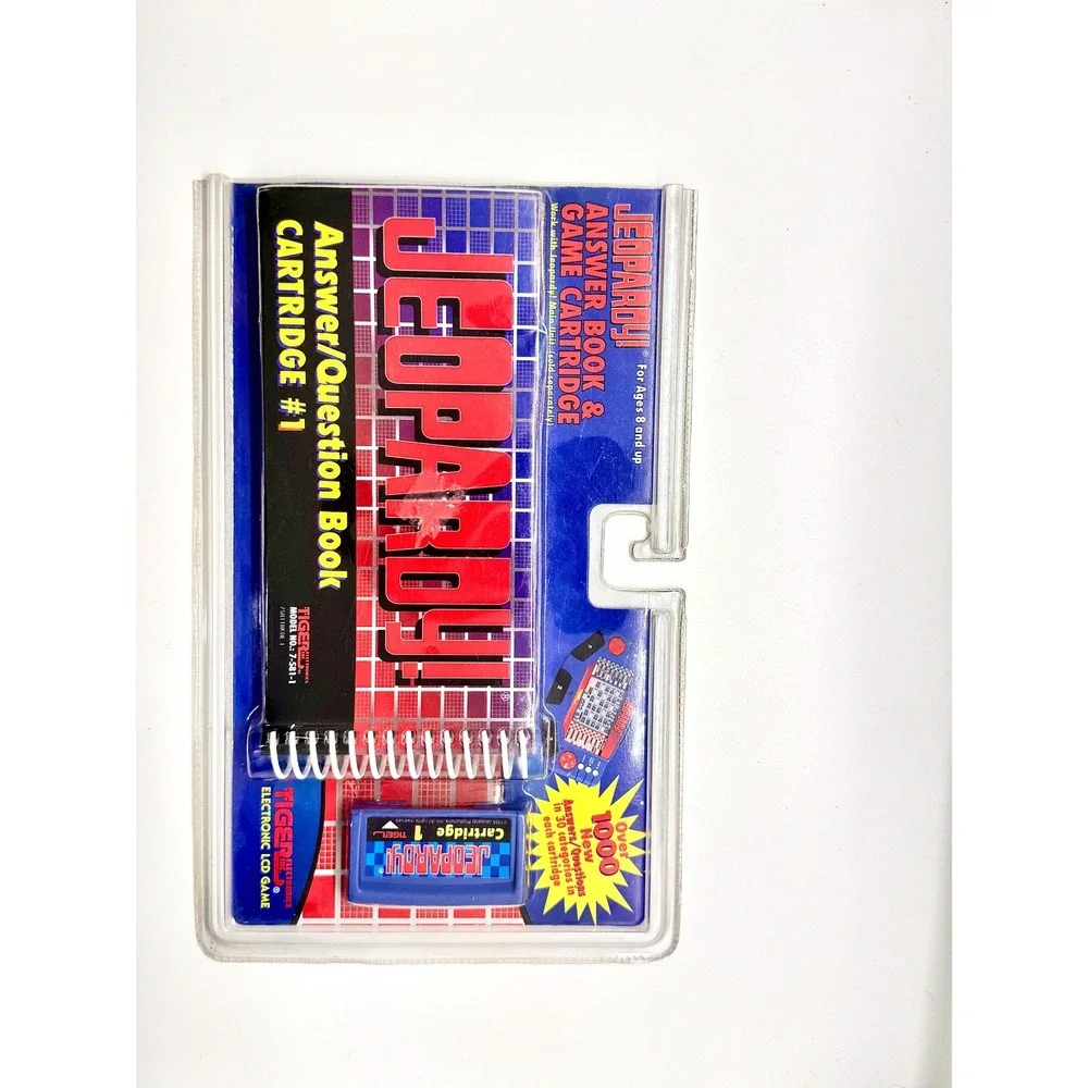 Vintage Tiger Electronics Jeopardy Handheld Game 1999 LCD Console 7-581-1